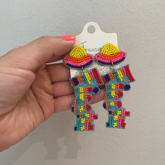 Jewelry - Fiesta Bead Earrings